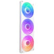 NZXT RF-U36HF-W1 Computerkølesystem Computerkabinet Ventilator 36 cm Hvid
