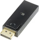 Deltaco DisplayPort til HDMI adapter, 20-pin han - 19-pin hun