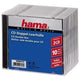 Hama CD Double Jewel Case Standard, Pack 10 2 diske Transparent
