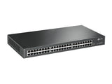TP-Link TL-SG1048 netværksswitch Ikke administreret Gigabit Ethernet (10/100/1000) 1U Sort