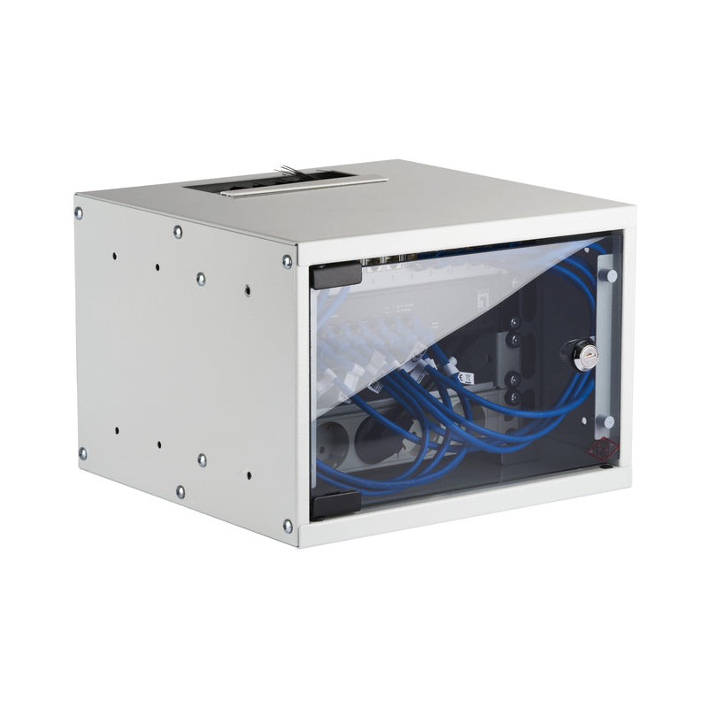 EFB Elektronik WGB-1004GR.30-SET1 stativ 4U Vægmonteret stativ Grå