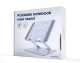 Gembird NBS-D1-04 laptop stativ Sølv