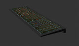 Logickeyboard LKB-OSX-A2M-DE tastatur Spil USB QWERTZ Tysk Sort