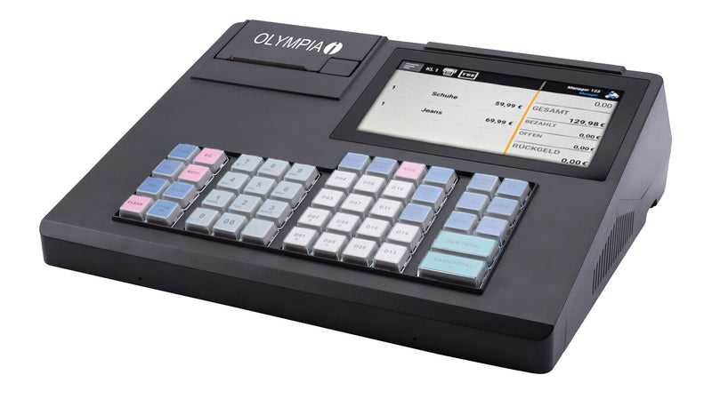 Olympia K200 kasseapparat Direkte termisk 10000 PLUs LED