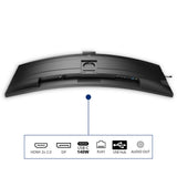 Philips 49B2U6900CH/00 computerskærm 124 cm (48.8") 5120 x 1440 pixel Dual QHD LCD Sort
