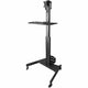 StarTech.com WKSTNCART desktop arbejdsplads med siddestativ