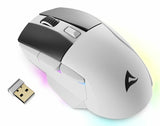Sharkoon SGM50W mus Spil Højre hånd RF Wireless + USB Type-A Optisk 6400 dpi