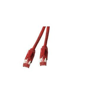 EFB Elektronik RJ45 S/FTP Cat6a netværkskabel Rød 0,5 m SF/UTP (S-FTP)