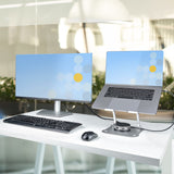 StarTech.com ADJ-LAPTOP-RISER laptop stativ Sølv