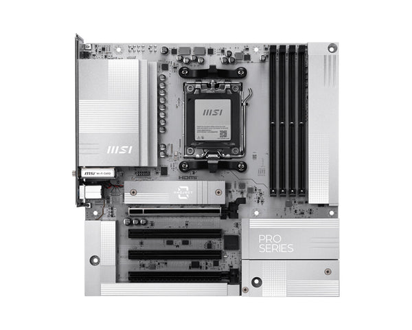 MSI AM5 PRO B850M-A WIFI PZ M-ATX AMD B850 Sokkel AM5 micro ATX