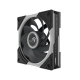 ASUS ROG Eurux GR120 ARGB Reverse Fan - Triple Pack Computerkabinet Ventilator 12 cm Sort, Hvid 3 stk