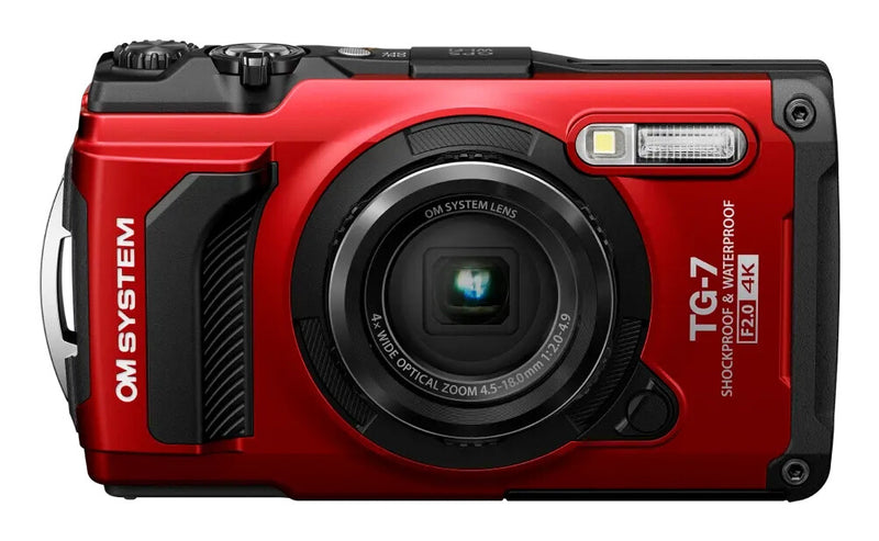 Olympus TG-7 1/2.3" Kompakt kamera 12 MP CMOS 4000 x 3000 pixel Rød