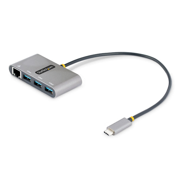 StarTech.com HB30C3A1GEA2 dockingstation Ledningsført USB 3.2 Gen 1 (3.1 Gen 1) Type-C Grå
