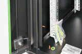 Digitus DN-19 12U-6/6-SW stativ Vægmonteret stativ Sort