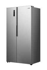 Gorenje NRS917E41X side-by-side køle-fryseskab Fritstående 544 L Grå