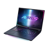 GIGABYTE AORUS MASTER 16 BYHC5FRE65SP laptop Intel Core Ultra 9 275HX 40,6 cm (16") WQXGA 32 GB DDR5-SDRAM 2 TB SSD NVIDIA GeForce RTX 5080 Wi-Fi 7 (802.11be) Windows 11 Pro Fransk Sort