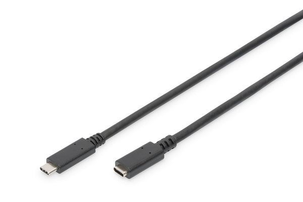 Digitus AK-300210-007-S USB-kabel USB 3.2 Gen 1 (3.1 Gen 1) 0,7 m USB C 10 Gbit/sek. Sort