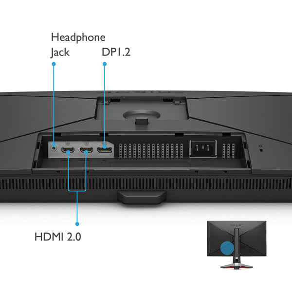 BenQ 9H.LKTLA.TBE computerskærm 68,6 cm (27") 3840 x 2160 pixel 4K Ultra HD LED Sort