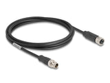 DeLOCK 80861 netværkskabel Sort 2 m Cat5e S/FTP (S-STP)