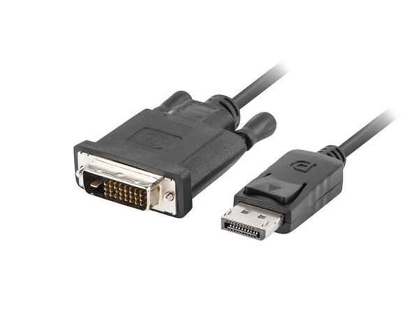 Lanberg CA-DPDV-10CU-0030-BK videokabel adapter 3 m DisplayPort DVI-D Sort