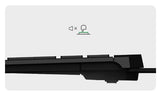 KeySonic KSK-5210ELU (DE) tastatur Hjem USB QWERTZ Tysk Sort