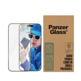 PanzerGlass ® Skærmbeskyttelse iPhone 16 Pro | Ultra-Wide Fit | Bulk