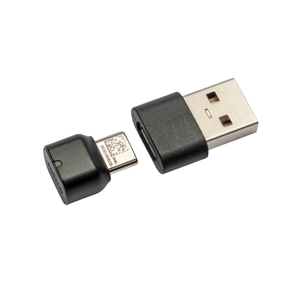 Jabra 14208-38 kabel kønsskifter USB C USB A Sort