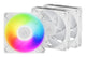 ARCTIC Freezer P14 Pro A-RGB (White) - 3 Pack Computerkabinet Ventilator 14 cm Hvid 1 stk