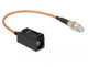 DeLOCK 89680 koaxial kabel RG-316 0,2 m FAKRA A FME Sort, Brun