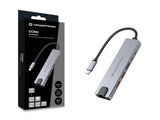 Conceptronic DONN29G dockingstation Ledningsført USB 3.2 Gen 2 (3.1 Gen 2) Type-C Grå