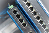 Digitus DN-651118 netværksswitch Ikke administreret L2 Gigabit Ethernet (10/100/1000) Sort, Blå