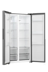 Gorenje NRS917E41X side-by-side køle-fryseskab Fritstående 544 L Grå