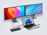 Conceptronic DONN30B dockingstation Ledningsført Thunderbolt 4 Sort