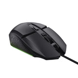 Trust GXT 109 Felox mus Spil Højre hånd USB Type-A Optisk 6400 dpi