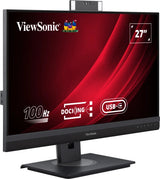 Viewsonic VG Series VG2757V-2K computerskærm 68,6 cm (27") 2560 x 1440 pixel Quad HD LED Sort