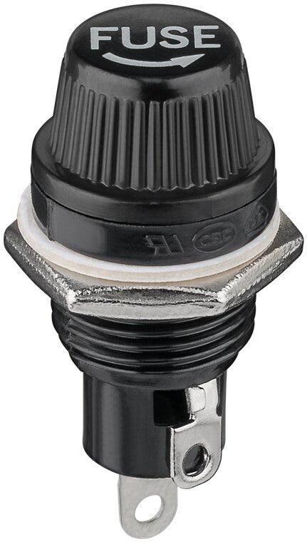 Goobay 25526 sikringsholder Sort 250 V 10 A