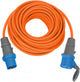 Brennenstuhl 1167650625 stikdåse 25 m 1 AC stikkontakt(er) Indendørs/udendørs Blå, Orange