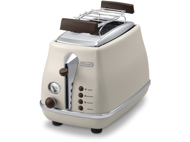 De’Longhi CTOV 2103.BG brødrister 2 skive(r) 900 W Cremefarvet