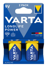 Varta 4922121412 Engangsbatteri 9V Zink-mangandioxid (Zn/MnO2)