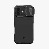 Spigen Optik Armor (Mag Fit) mobiltelefon etui 16 cm (6.3") Cover Sort