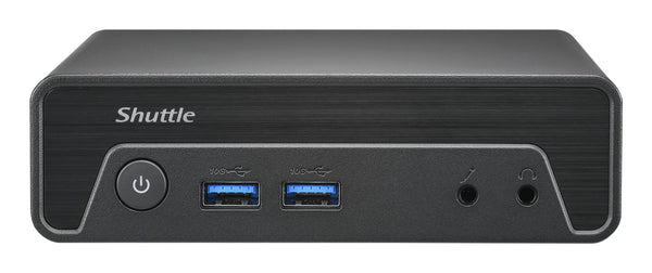 Shuttle Nano PC NE10N 0,6L størrelse PC Sort N100 Intel® SoC