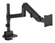 Digitus DA-90475 skærmbeslag og -stativer 144,8 cm (57") Skrivebord Sort