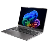 TERRA Mobile 1671L Copilot+ PC Intel Core Ultra 5 228V Laptop 40,6 cm (16") WQXGA 32 GB DDR5-SDRAM 1 TB SSD Wi-Fi 7 (802.11be) Windows 11 Pro Tysk Grå