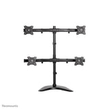 Neomounts NM-D335D4BLACK skærmbeslag og -stativer 68,6 cm (27") Skrivebord Sort