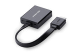 Ugreen 40248 videokabel adapter 0,16 m VGA (D-Sub) HDMI + Micro-USB Sort