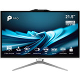MSI Pro AP222T 14MA-605EU Intel® Core™ i3 i3-14100 54,6 cm (21.5") 1920 x 1080 pixel Berøringsskærm All-in-One PC 8 GB DDR4-SDRAM 512 GB SSD Windows 11 Home Wi-Fi 6E (802.11ax) Hvid