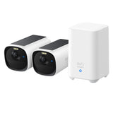 Eufy eufyCam E40 2-Cam Kit + HomeBase S280 Kugle (form) IP-sikkerhedskamera Udendørs 2688 x 1520 pixel Væg