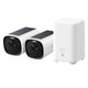 Eufy eufyCam E40 2-Cam Kit + HomeBase S280 Kugle (form) IP-sikkerhedskamera Udendørs 2688 x 1520 pixel Væg