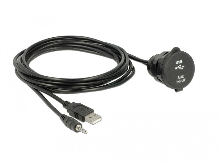 DeLOCK 85719 USB-kabel 2 m USB A Sort