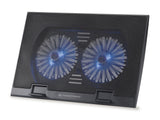 Conceptronic THANA02B køling til laptop 43,2 cm (17") Sort